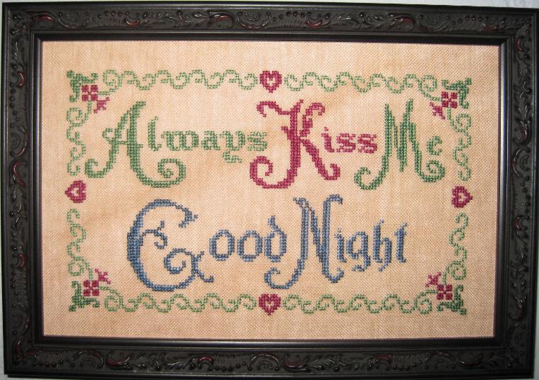 Always Kiss Me Goodnight colorful